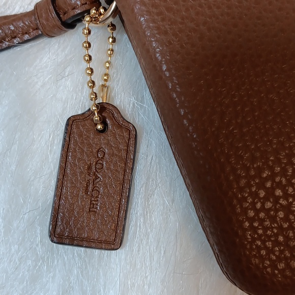 Coach Brown Wristlet - Picture 6 of 8